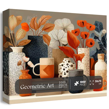 Geometric Art Jigsaw Puzzle 1000 Pieces